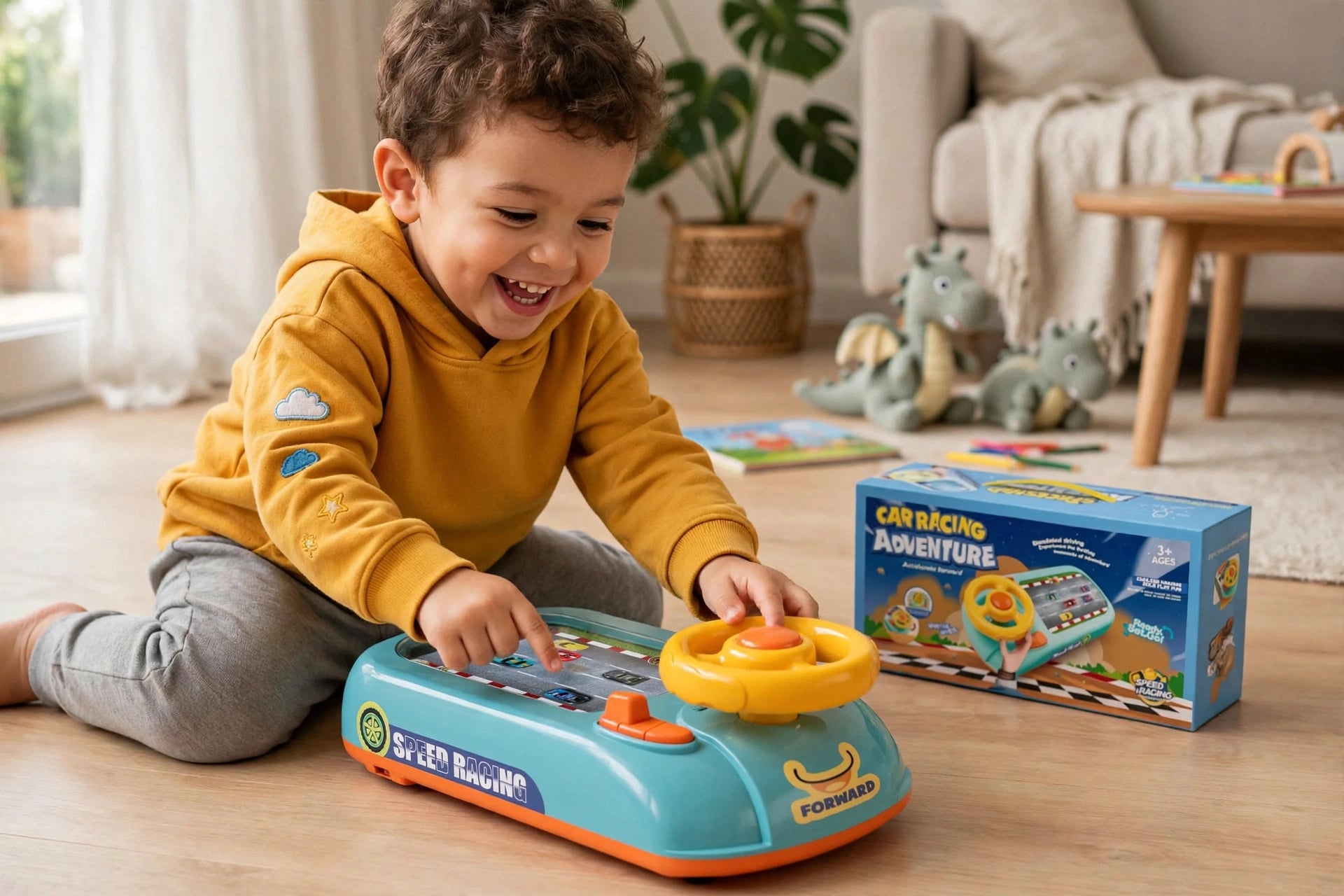 Car Racing Adventure – Interactive Driving Toy for Kids