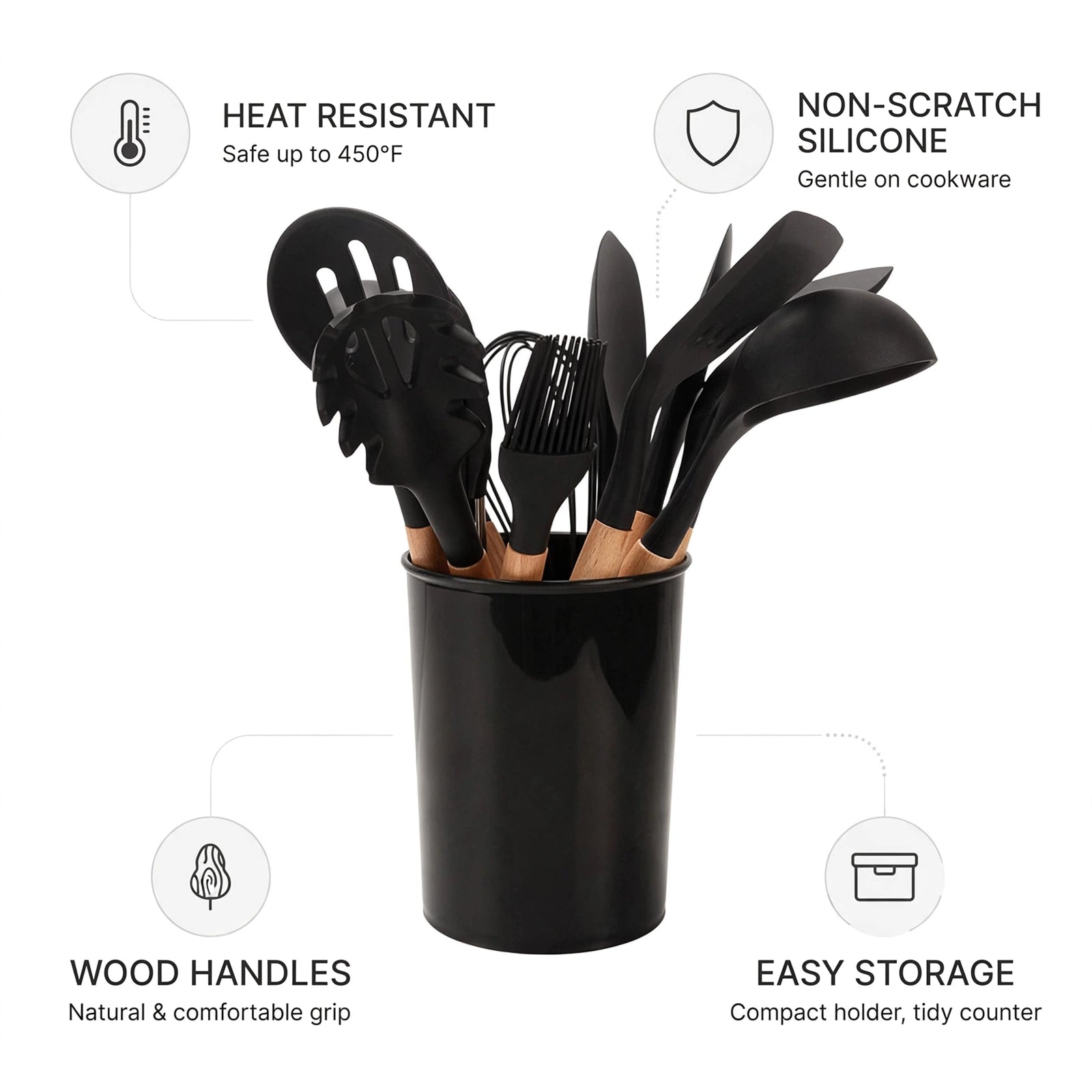 12 Pcs Cooking Utensils Set