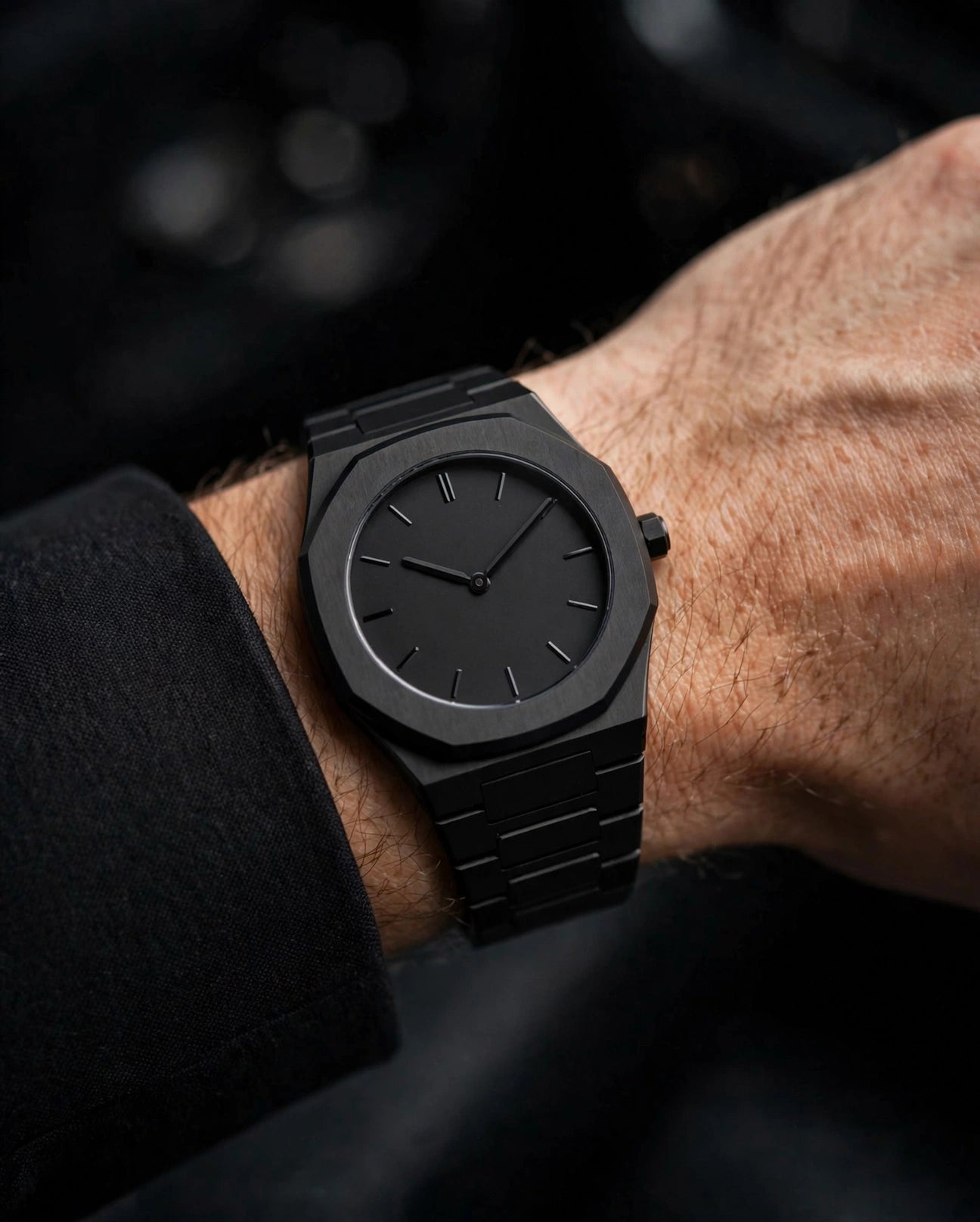 Stainless Steel Arabic Watch