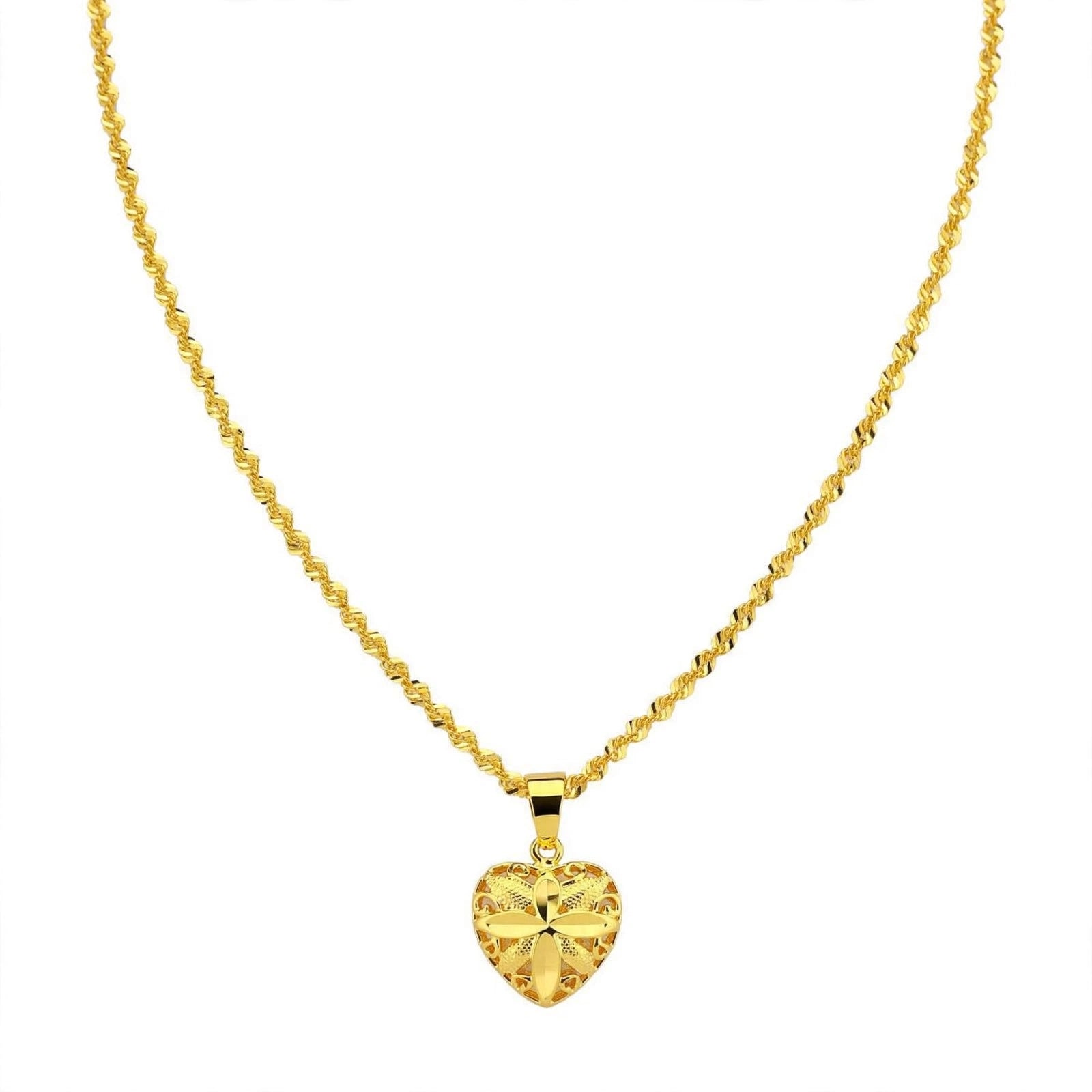 Heart Shaped Memorial Necklace